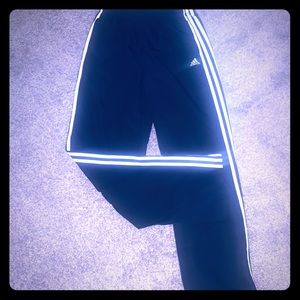 Adidas swishy pants